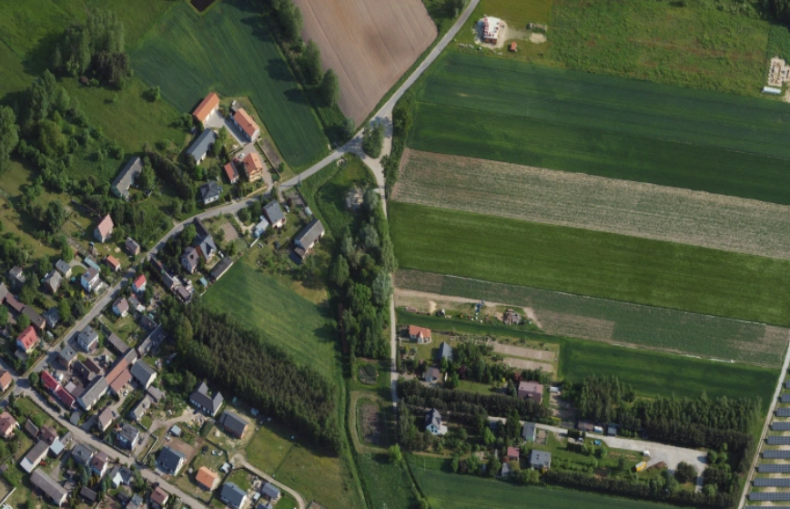 analiza działki, widok z każdej strony świata